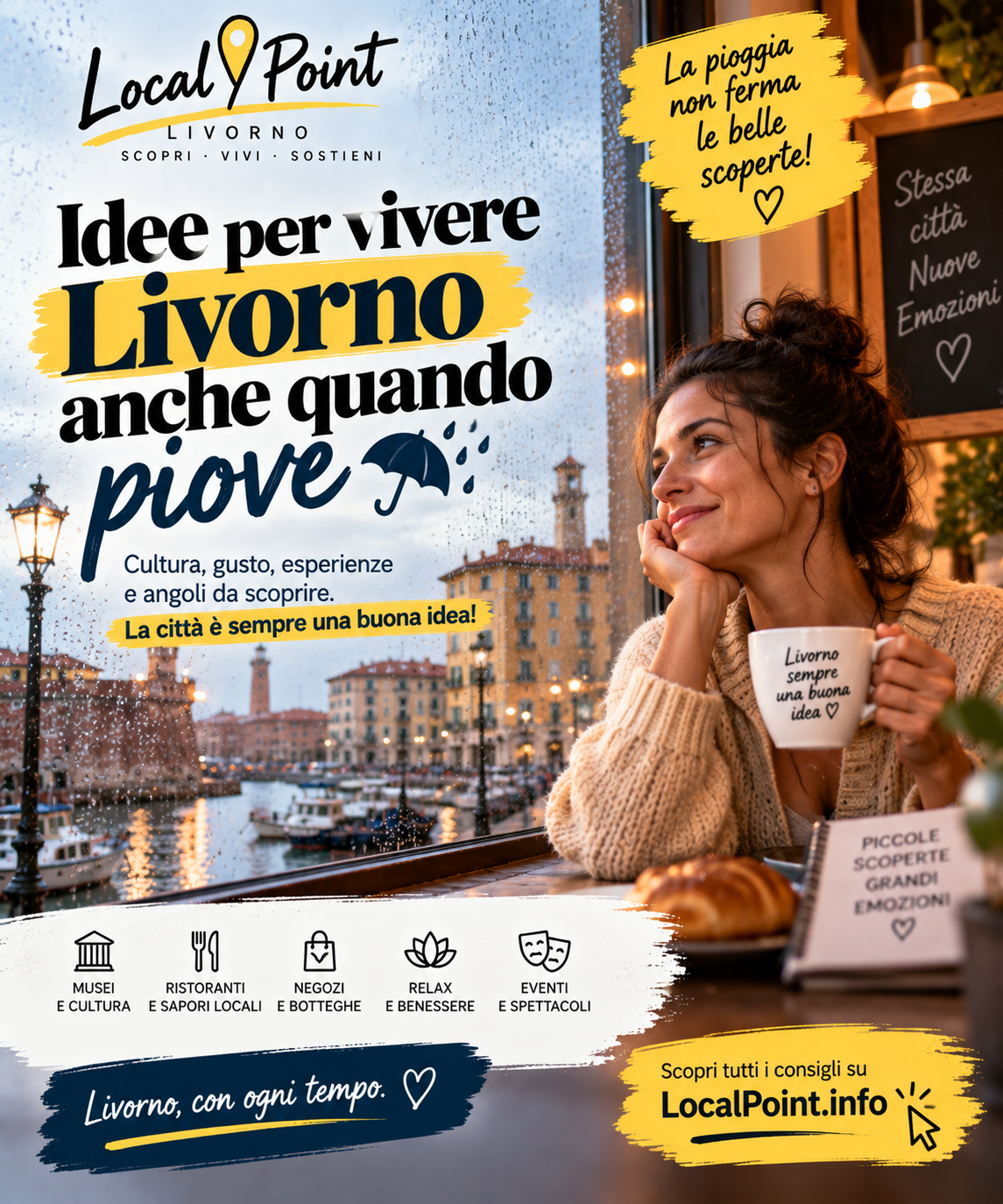 Idee per vivere Livorno anche quando piove - Local Point Livorno
