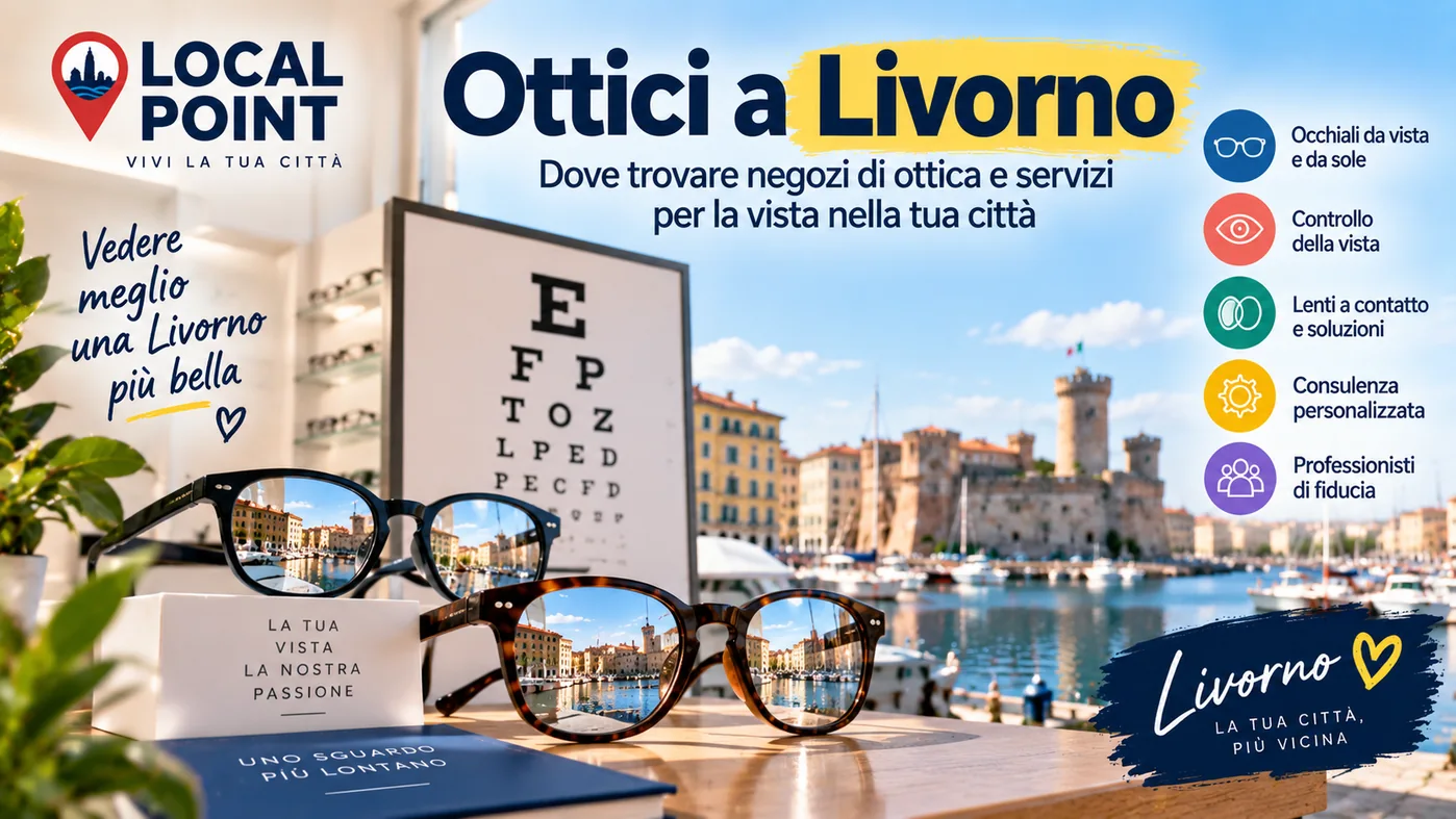 Ottici a Livorno: dove trovare negozi di ottica e servizi per la vista - servizi a Livorno